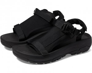 Black Teva Hurricane Ampsole Volt Women's Sandals | 74598-NLZA