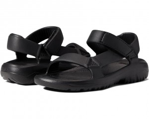 Black Teva Hurricane Drift Kids' Sandals | 09854-RCIO