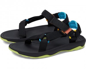 Black Teva Hurricane Xlt2 Kids' Sandals | 91276-SEDX