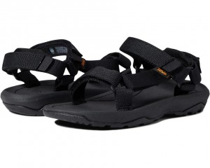 Black Teva Hurricane Xlt2 Kids' Sandals | 21073-JSNE