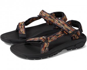 Black Teva Hurricane Xlt2 Men's Sandals | 09835-UHWR