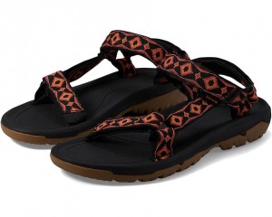 Black Teva Hurricane Xlt2 Revive Men's Sandals | 72638-NXAB