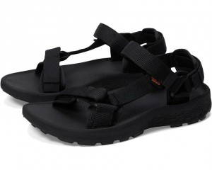 Black Teva Hydratrek Women's Sandals | 19208-ZALD