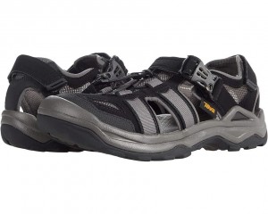 Black Teva Omnium 2 Men's Sandals | 52137-IFRN