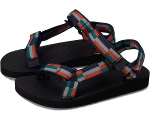 Black Teva Original Universal Kids' Sandals | 01937-LYUM