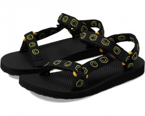 Black Teva Original Universal Kids' Sandals | 81946-QKXT