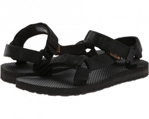 Black Teva Original Universal Women's Sandals | 86403-FIAR