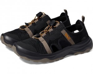 Black Teva Outflow Ct Men's Sandals | 12650-YSEG