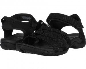 Black Teva Tirra Women's Sandals | 01594-SXDH