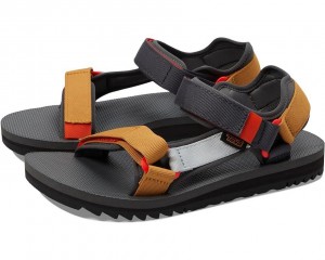 Black Teva Universal Trail Men's Sandals | 58914-KTLJ