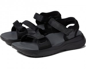 Black Teva Zymic Women's Sandals | 80326-YDWM