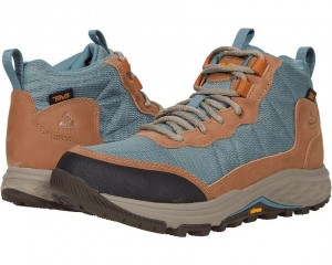 Blue Teva Ridgeview Mid Women's Hiking Boots | 42701-NFJS