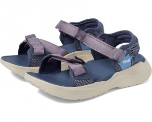 Blue Teva Zymic Women's Sandals | 42860-ILDE