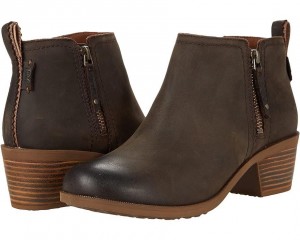 Brown Teva Anaya Bootie Rr Women's Boots | 05247-FOHV