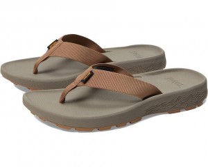 Brown Teva Hydratrek Women's Sandals | 09415-GOAJ