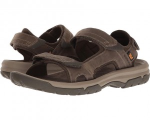 Brown Teva Langdon Men's Sandals | 05163-KUZA