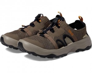 Brown Teva Outflow Ct Men's Sandals | 34027-LQJD