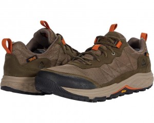 Brown Teva Ridgeview Low Men's Hiking Shoes | 60917-XICL