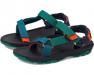 Green Teva Hurricane Xlt2 Kids' Sandals | 76549-XZQB