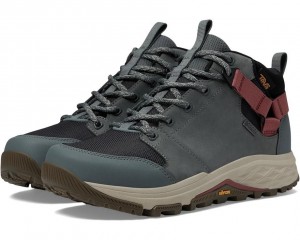 Grey Teva Grandview Gtx Women's Hiking Boots | 04365-PZWE