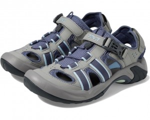 Grey Teva Omnium Women's Sandals | 13564-PTCW