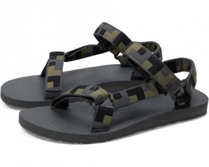 Grey Teva Original Universal Men's Sandals | 13086-YUFB