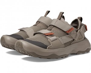 Grey Teva Outflow Universal Men's Hiking Shoes | 70251-PRUA