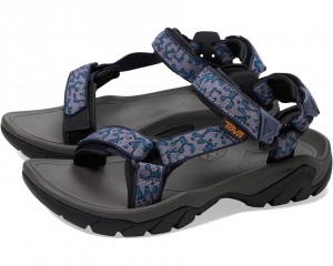 Grey Teva Terra Fi 5 Universal Women's Sandals | 57012-LVXJ