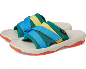 Multicolor Teva Hurricane Verge Slide Kids' Sandals | 14028-SEOP