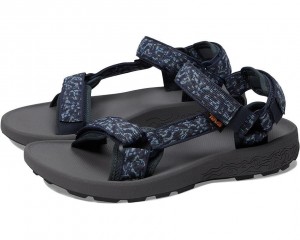 Navy Teva Hydratrek Men's Sandals | 32410-RFGH