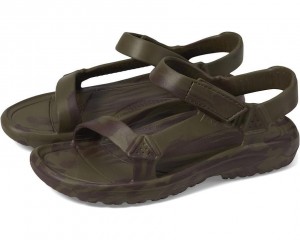 Olive Teva Hurricane Drift Huemix Kids' Sandals | 38560-PYOX