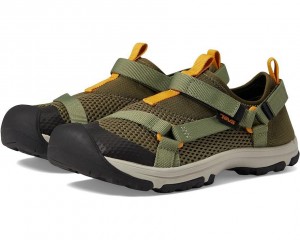 Olive Teva Outflow Universal Kids' Sandals | 51364-ZNPU