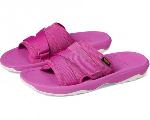 Pink Teva Hurricane Verge Slide Kids' Sandals | 09862-DBOE