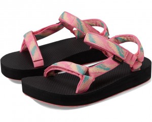 Pink Teva Midform Universal Kids' Sandals | 93647-EXDU