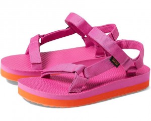 Pink Teva Midform Universal Kids' Sandals | 47085-YKLZ