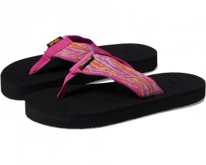 Pink Teva Mush Ii Kids' Flip Flops | 89014-VMLA