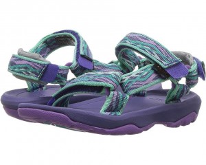 Purple Teva Hurricane Xlt2 Kids' Sandals | 24756-AHOL