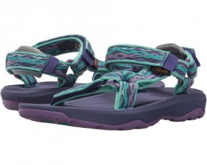 Purple Teva Hurricane Xlt2 Kids' Sandals | 75368-UVTX