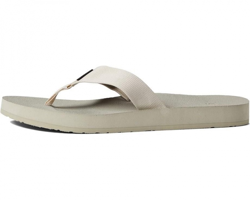 Beige Teva Reflip Women's Flip Flops | 23095-EQPV