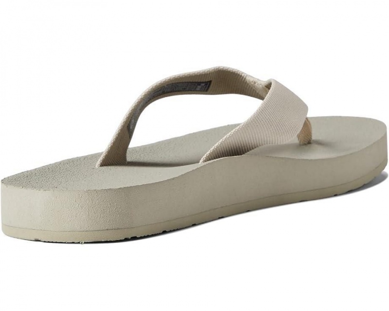 Beige Teva Reflip Women's Flip Flops | 23095-EQPV