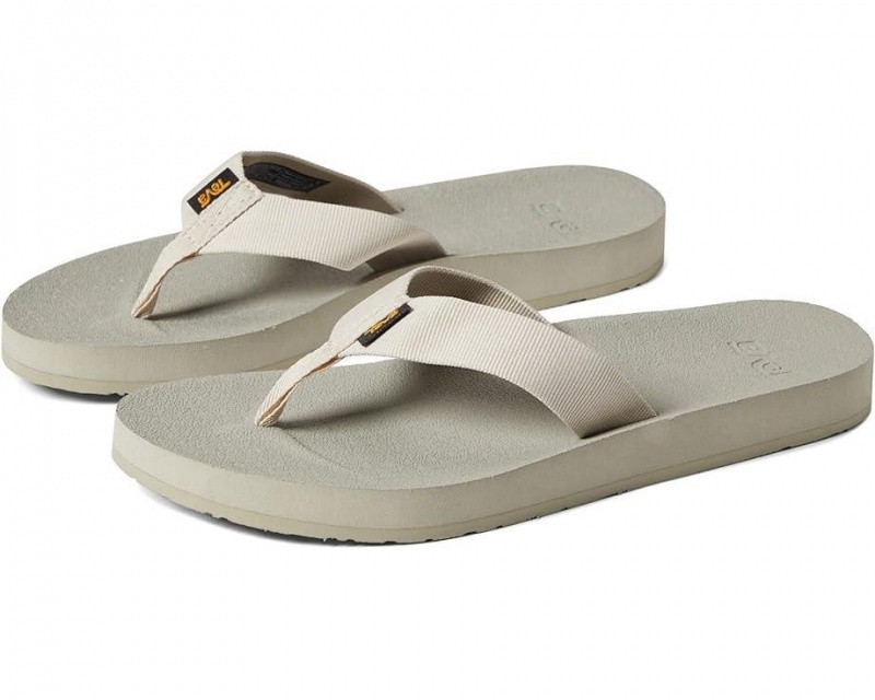 Beige Teva Reflip Women\'s Flip Flops | 23095-EQPV