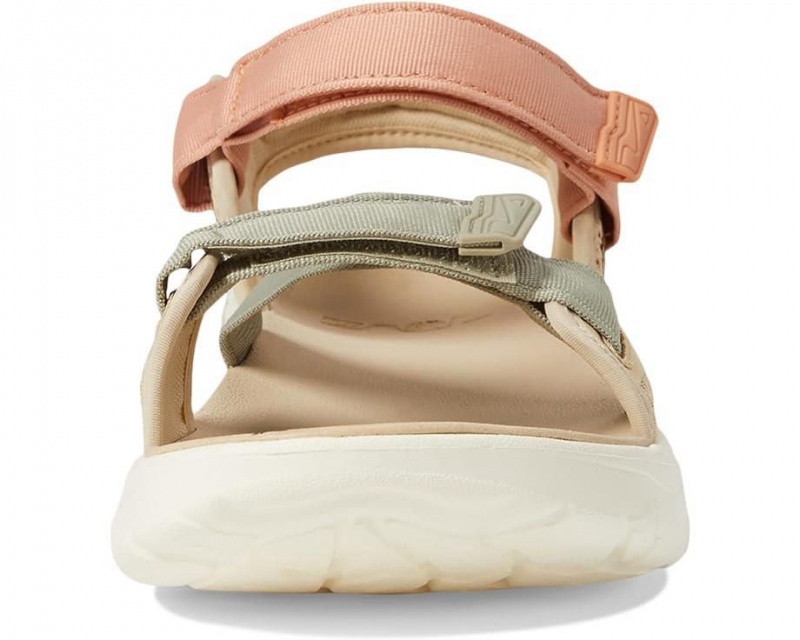 Beige Teva Zymic Women's Sandals | 67341-AIHQ