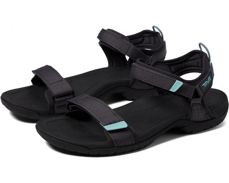 Black Teva Aliciela Women\'s Sandals | 38417-FPXD