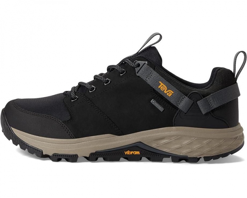 Black Teva Grandview Gtx Low Men's Hiking Shoes | 07936-XPNJ