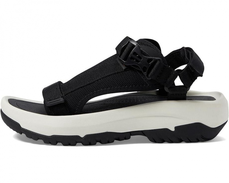 Black Teva Hurricane Ampsole Volt Men's Sandals | 85297-FXEW