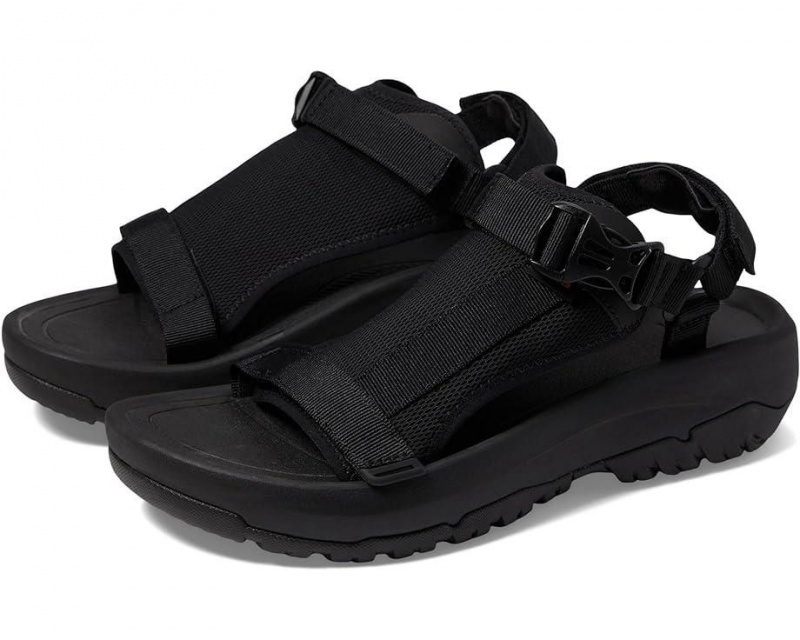 Black Teva Hurricane Ampsole Volt Women\'s Sandals | 74598-NLZA