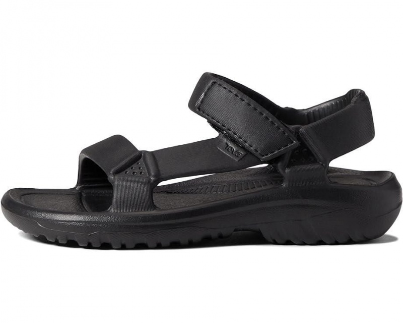 Black Teva Hurricane Drift Kids' Sandals | 09854-RCIO