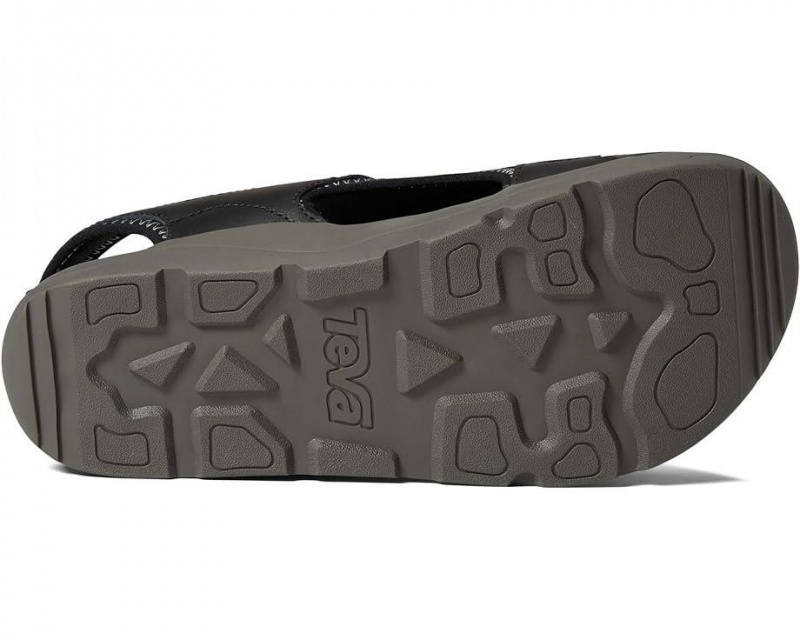 Black Teva Hurricane Seekado Kids' Sandals | 59476-WHYP