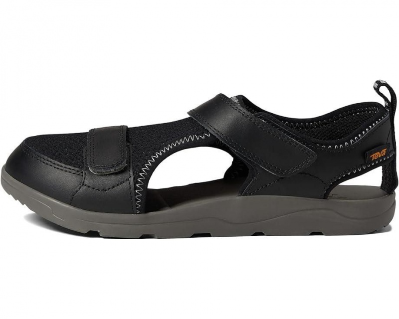 Black Teva Hurricane Seekado Kids' Sandals | 59476-WHYP