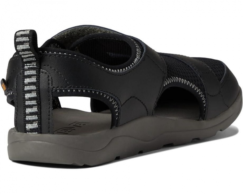 Black Teva Hurricane Seekado Kids' Sandals | 59476-WHYP